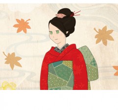geisha mural